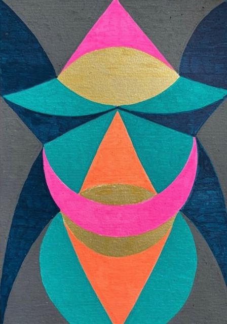 Sem título — caneta Posca sobre papel Canson